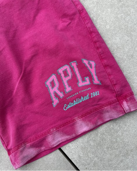 Kraťasy dětské Replay TIE DYE růžové